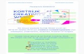 Persbericht 20/09/2019 - KU Leuven...2019/09/20  · Kortrijk Creativity Week (voorheen Week van het Ontwerpen) zet sinds 2004 de meerwaarde van design thinking voor onderwijs, industrie