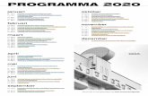 PROGRAMMA 2020 - cdn.socius.be€¦ · MA Vorming ‘Sociaal-culturele praktijken’ DO Workshop ‘Opstellen van jouw communicatieplan’ VR Infosessie ‘UiTPAS’ MA Vorming ‘Samenwerken
