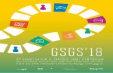 GSGS’18 › wp-content › uploads › 2018 › 10 › gsgs18-web... · 2018-10-08 · 3RD GAMIFICATION & SERIOUS GAME SYMPOSIUM HEALTH & SILVER TECHNOLOGIES ... Session Health