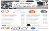 Balgownie Market Wrap - Joanne D › wp-content › uploads › 2020 › 01 › Market-Wrap... · Market Wrap October-December 2019 Source: APM for the period 1st October 2019 to