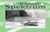 2009 2 St. Johannis-Spektrum · sprache Englisch und dem Pidgin Englisch, mehr als 800 Sprachen von ebenso vielen Eth-nien gesprochen werden, braucht in seiner Viel-falt den einigenden