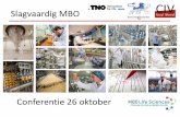 161026V4 Conferentie Slagvaardig MBOciv-food-noord.nl/wp-content/uploads/2016/12/161026V4-Conferentie... · Karin de Ruiter, - HR advisor, CSK food enrichment Slagvaardig MBO 26 oktober