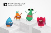 Swift Coding ClubSluit de bijeenkomst bijvoorbeeld af met een leuke diavoorstelling van foto’s van de reguliere sessies. U kunt dit certificaat downloaden en aanpassen voor de verschillende
