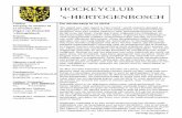clubblad 10 15-16 losse pag - HC Den Bosch 10 … · geschiedenis leert dat daarmee de dierenwereld wel erg veel onrecht wordt aangedaan. De mensheid maakt er soms echt een puinhoop
