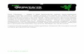 Razer Orbweaver MMORPG- позиционный Такое …...MMORPG-игры 30 полностью программируемых клавиш включая 8-позиционный