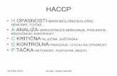 Primena HACCP sistema DRAGAN KRALJEVOiss.rs/images/upload/prezentacije/Primena HACCP... · vsi kraljevo vet.spec. dragan nenadić korak 7.-princip 2. indentifikacija ccp •kritiČna