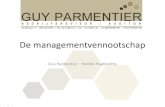 Guy Parmentier Patrick Huybrechts Versie Guy... · Naamloze Vennootschap • Authentieke akte • 61.500 EUR minimum geplaatst kapitaal (25% volstort) • 61.500 EUR minimum gestort