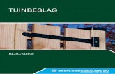 TUINBESLAG Blackline.pdf · 2019-11-25 · Blackline Gebr. Bodegraven BV - Atoomweg 2 - Postbus 1, 2420 AA Nieuwkoop Tel.: (0172) 52 01 10 - - info@gb.nl Specificatie incl. schroeven