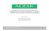 mesa (1) (2) - ALZAK Foundation€¦ · Se realizó una revisión del plan de desarrollo final “primero la gente” junto con las recomendaciones de la mesa técnica donde se verificó
