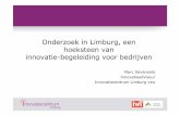 Onderzoek in Limburg, een hoeksteen van innovatie ...acro.be/AC2/Downloads/Site/Marc Sevenants 6 oktober... · VISIE “Voorsprong nemen door innovatie, creativiteit en duurzame projecten”