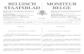 BELGISCH MONITEUR STAATSBLAD BELGE · Publicatie overeenkomstig artikelen 472 tot 478 van de programmawet van 24 december 2002, gewijzigd door de artikelen 4 tot en met 8 van de wet