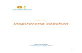 Postgraduaat Inspirerend coachen · Er bestaan talrijke visies op coaching. In deze opleiding kiezen we voor één basismodel, namelijk het ... daagt de coachee uit op zijn vooronderstellingen
