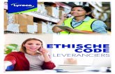 ETHISCHE CODE - LYRECO · de leveranciersselectie het resultaat zijn van een persoonlijk belang of vriendschappelijke relaties. Lyreco zal een eerlijke en transparante feedback geven