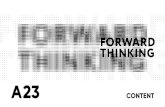 FORWARD THINKING · Контент-маркетинг всё больше ориентирован на достижение цели. Просто создавать контент