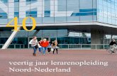 veertig jaar lerarenopleiding Noord-Nederlanduploads.worldlibrary.net/uploads/pdf/... · bachelor of master te zijn. De diversiteit van werkzaamheden in scholen maakt ook functiedifferentiatie