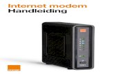 Internet modem Handleidingfiles.customersaas.com/files/Orange_Trial_Compal... · 2017-06-19 · Plaats de modem altijd verticaal. Zo ben je zeker van een optimale dekking van het