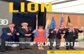 Bestuursploeg Equipe 2017-2018 - Lions...2 juli 2017 juillet 4 International President Bob Corlew 6 - 9 Bezoek / visite International President Bob Corlew 10 - 13 LCIF Annual Report