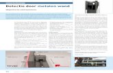 sensortechnologie Detectie door metalen wand - etotaal.nletotaal.nl/upload/Detectie door metalen wand.pdf · wordt. Daarna moet de het te detecteren object een aantal keren heen en