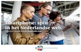Smartphone: spin in het Nederlandse web. · De dominantie van Google en Facebook is niet alleen een kwestie van gebruiksduur. Ook qua bereik vormen ze de absolute top: van de top