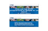 Hoe zal het BVD programma in België er uit zien? · in afmest:15 euro Kalvermesterij Duitsland Schade van IPI 572-1350 euro Inherente schade van één BVD-drager, zonder secundaire