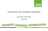 Programma van Toetsing en Afsluitingzeven-linden.nl/wp-content/uploads/sites/7/2016/09/3mavo... · 2016-09-20 · Programma van Toetsing en Afsluiting schooljaar: 2016-2017 leerweg: