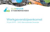 19 juni 2014 – VHD Alarmcentrale Deventer€¦ · Werkkostenregeling De WKR, mobiliteit en mobiliteitsbeleid Leander Kuster – Mazars . Kansen, mogelijkheden en behoeften . Urgenda