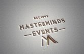 masterminds.events › wp-content › uploads › 2017 › ... · MASTERMINDS —EVENTS— R 3D DESIGNS . G GKON . EE*JL . n MARKss rl MARKSS COMPUTER GNEX MARKss MARKSS r 7MARKss