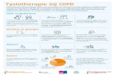 Fysiotherapie bij COPD - KNGF€¦ · Fysiotherapie bij COPD wordt alleen bij patiënten met COPD GOLD II, III en IV en pas vanaf de 21e sessie uit het basispakket vergoed. Daarbij