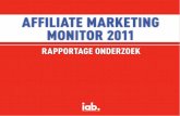 AffiliAte MArketing Monitor 2011...8 Affiliate Marketing Monitor 2011 1.2 Conclusie De affiliate markt groeit met 23% van € 97 miljoen naar € 119 miljoen, binnen een markt waarin