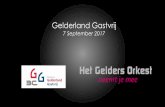 Gelderland Gastvrij...Participatie Projecten, inspiratie, begeleidingen, community art Innovatie Nieuwe concertvormen, presentatie, samenwerking met o.a. bedrijfsleven en onderwijsinstellingen