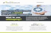 Wat is uw uitdaging? - De IT Regisseurdeitregisseur.nl/wp-content/uploads/2018/12/leaflet-ism... · werken met ISM. Met ISM beschikt u over een bewezen beheeroplossing die direct
