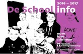 2016 – 2017 De School infoheesweg.thorbecke-zwolle.nl/wp-content/uploads/... · De Schoolinfo 2016/2017 van de Thorbecke Scholengemeenschap (TSG) bevat veel informatie en belangrijke