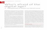 erfgoedbibliotheken Who’s afraid of the digital age?vlaamse-erfgoedbibliotheken.be/sites/default/files/... · nisering die de complexe mix van vele geschiedenissen en de heterogeniteit