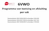 66VVWWOO · 2018-08-01 · Examendossier 2016-2017 (ED16=schooljaar 1617 A5) Examendossier 2017-2018 (ED17=schooljaar 1718 A6) 2 ... -Model GBO (Gesloten eco met overheid) -Model