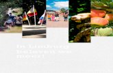 In Limburg beleven we meer! · toeristische infrastructuur, grensoverschrijdende verbindingen en crossovers met o.a. cultuur, sport, stedelijke ontwikkelingen, natuur en landschap