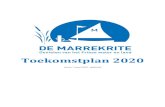 Toekomstplan 2020 - Recreatieschap Marrekrite...een uniforme, toeristische recreatieve infrastructuur op het water en land te bewerkstelligen. Samen met onze 20 deelnemers en nauw