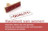 Kwaliteit van wonen - Vlaams Agentschap Zorg en Gezondheid...Facebook, Instagram, website ... TOP PROJECT VANUIT DE OVERHEID MITS OPTIMALISATIE. Title: PowerPoint-presentatie Author: