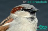 de kruisbek - vogelwacht-utrecht.nl · Hulp gezocht bij ledenadministratie Willem ten Broeke, onze ledenadministrateur, kan enige hulp gebruiken. Bent u precies, kunt u werken met