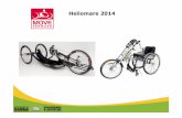 Heliomare 2014 - Moveforward · Voordelen aandrijven met handbike • Gelijk matige belasting van gewrichten • Symetrische beweging Buigers en strekkers actief • Handbiken heeft