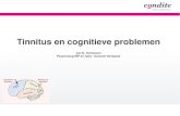 Tinnitus en cognitieve problemen · Tinnitus: A Delphi Process and Face-to-Face Meeting to Establish Consensus. Trends Hear. 2018 Jan-Dec;22:2331216518796403 Diagnostische Criteria