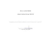 2016 Jaarrekening KU Leuven - Repertorium Rechtspersonenafzonderlijke behandeling en rapportering van de betreffende geldstromen. De jaarrekening van de KU Leuven bestaat in de eerste