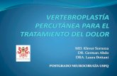 MD. Klever Sornoza DR. German Abdo DRA. Laura Bottanisociedadecuatorianadeldolor.com/wp-content/uploads/2017/12/... · VERTEBROPLASTÍA PERCUTÁNEA RESULTADOS: La rigidez del PMM