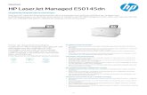 HP LaserJet Managed E50145dn - allyo 2008 R2 SP1 besturingssysteem), Citrix XenSer ver 6.x+, Windows