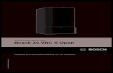 Bosch 24 VRC II Open · 2020-05-21 · Installatie- en onderhoudshandleiding voor de installateur Combi Gaswandketel open Bosch 24 VRC II Open 6 720 644 143-00.1O 6 720 645 012 (2011/02)