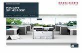 Ricoh SP 4510SF Brochure Hi-R - Insumatica · Web Image Monitor App Smart Device Print& Scan Impresión Programada*, Continuar Automáticamente, Almacenar y Saltar Trabajo con Error,