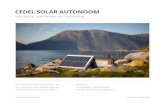 CEDEL SOLAR AUTONOOM 2018-11-02¢  CEDEL SOLAR AUTONOOM? Cedel Solar Autonoom biedt voor iedere situatie