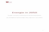 Energie in 2050 - ie-net.be · De verdere groei van wind en zon zal vooral buiten België en zelfs buiten Europa moeten gebeuren. Het gevolg hiervan is dat de invoer van hernieuwbare