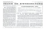 No. 1, JANUARI 1969 ORGAAN VAN DE VERENIGING TEGEN DE ...€¦ · Maar die advertentie in de Gooi- en Eembode (wel te onderscheiden van het dagblad De Gooi- en Eemlander) heeft het