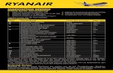 SAMENVATTING DEKKING Dekking Ryanair Reisverzekering ... · WORDEN TOT 20% VAN DE PRIJS VAN HET TICKET INDIEN EEN VERVANGTICKET OM DE REIS VERVOLLEDIGEN RECHTSTREEKS WORDT AANGEKOCHT