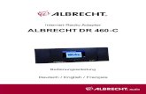 Internet-Radio Adapter ALBRECHT DR 460-Cservice.alan-electronics.de/Audio/DAB und Internetradio/DR 460-C/D… · Das DR 460-C hat eine aktuelle, klassifizierte Liste von weltweiten